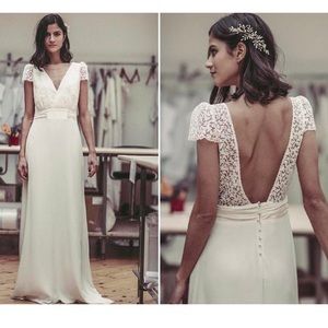 Laure de Sagazan Bukowski wedding dress